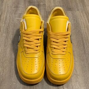 Off-White Yellow Sneakers